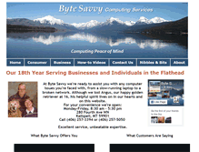 Tablet Screenshot of bytesavvy.com